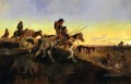 Buscando nuevos cotos de caza 1891 Charles Marion Russell